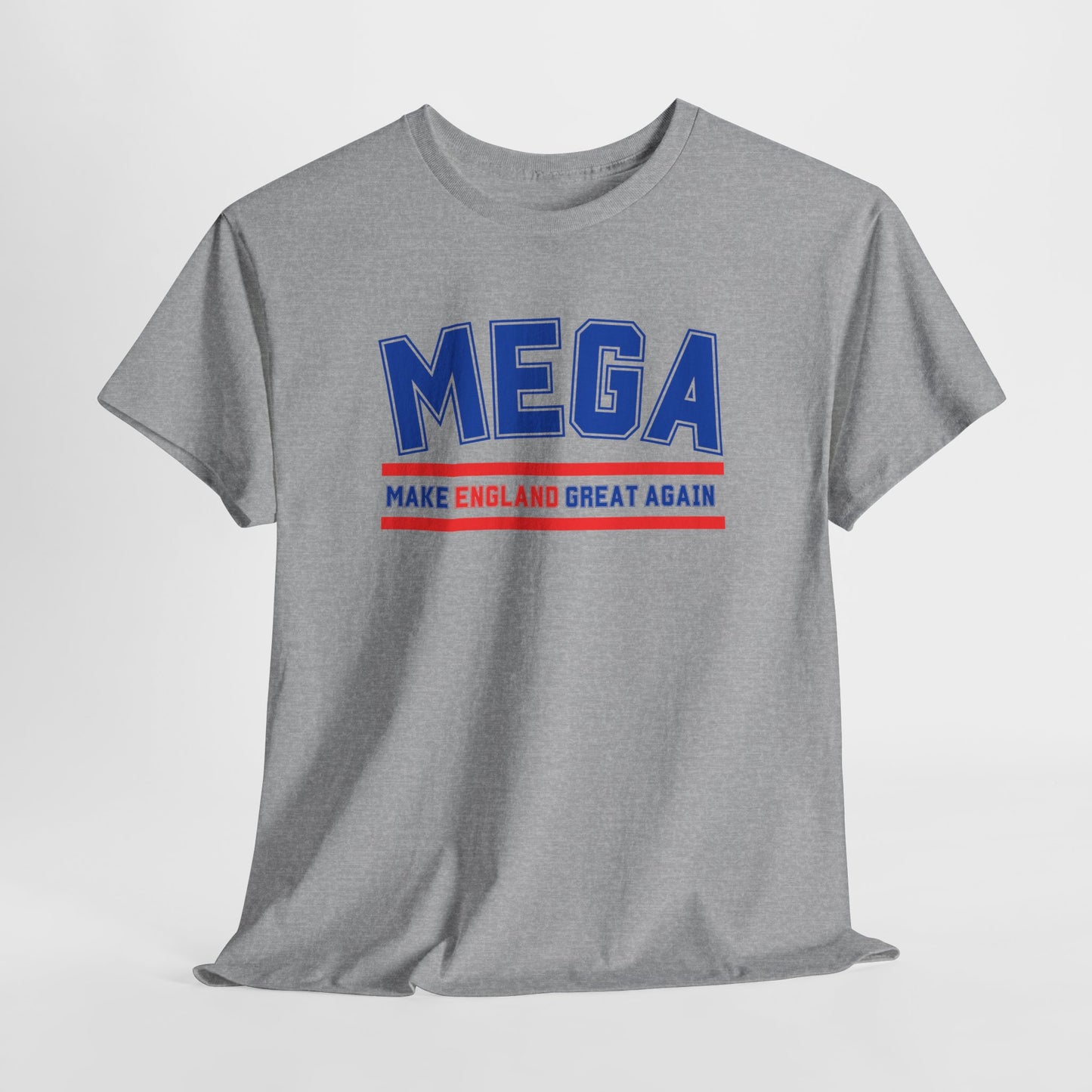 MEGA Make England Great Again T-Shirt Bold Statement Tee for Proud English and British Political Shirt in 8 Colours Stand Out & Inspire!