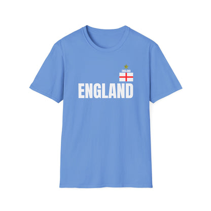 England Football Shirt Gift for Men Sports Wear Ladies England Top for Sports Day