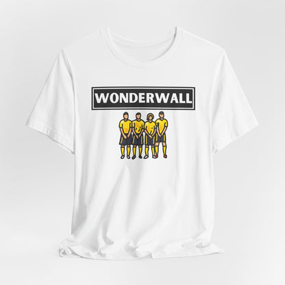 Oasis Wonder Wall Inspired Football T-Shirt
