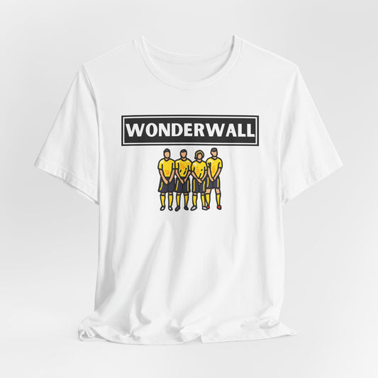 Oasis Wonder Wall Inspired Football T-Shirt
