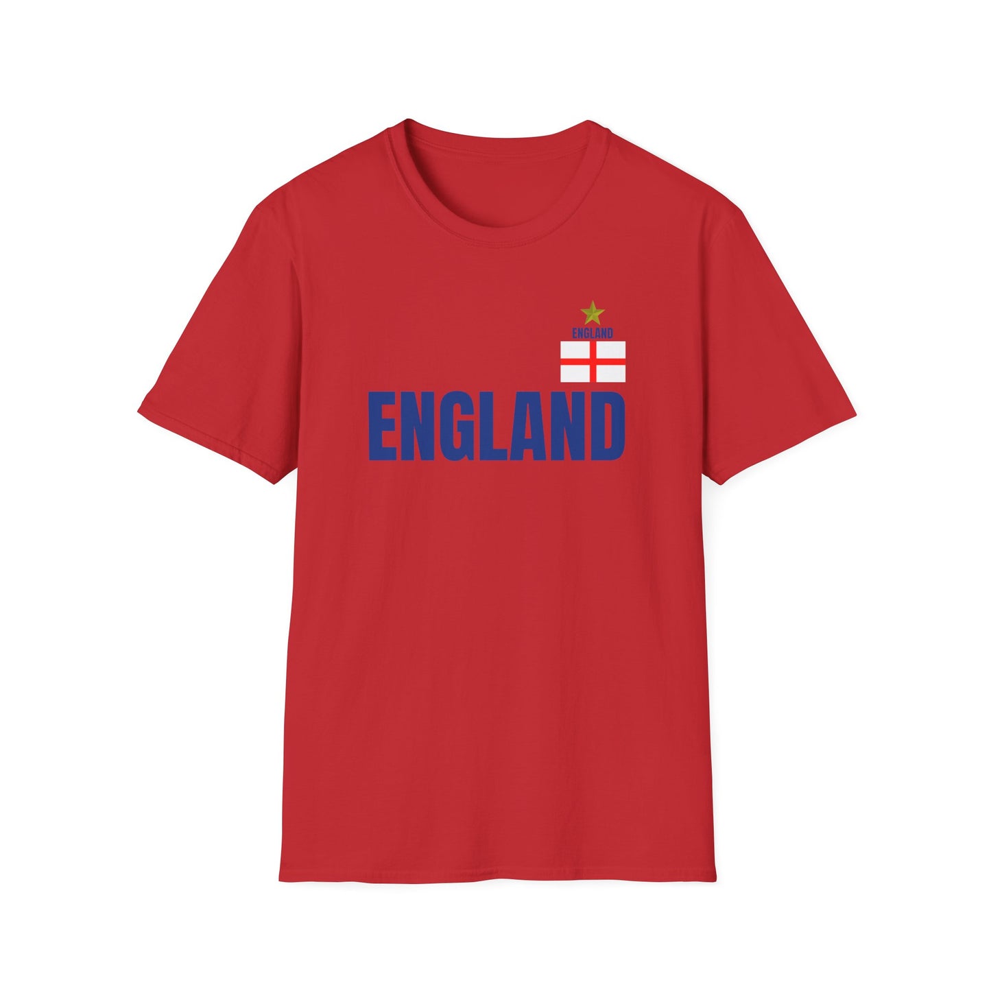 England Football Shirt Gift for Men Sports Wear Ladies England Top for Sports Day