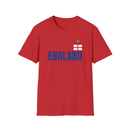 England Football Shirt Gift for Men Sports Wear Ladies England Top for Sports Day