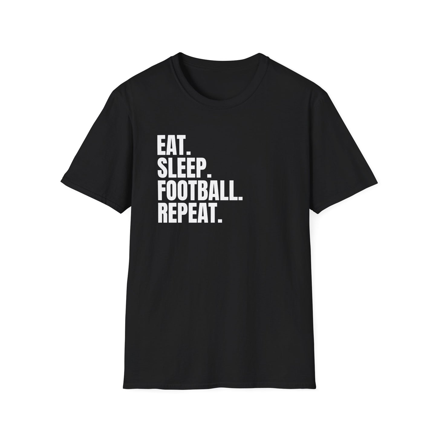 Football T-shirt Black T-shirt White T-shirt Gift for Football Fans Printed T-shirt