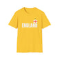 England Football Shirt Gift for Men Sports Wear Ladies England Top for Sports Day