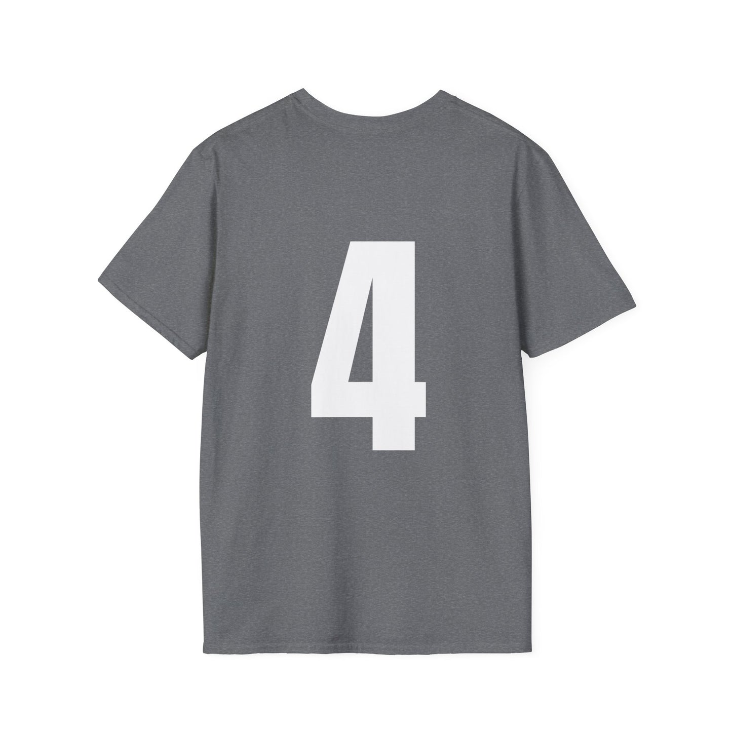 England - Number (4) Football T-Shirt