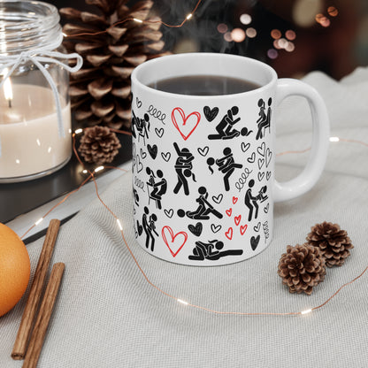 Funny Mug - My Favourite Thing to Do Is You - Sexy Couples Gift, Naughty Coffee Cup, Romantic Anniversary, Adult Humour Gift