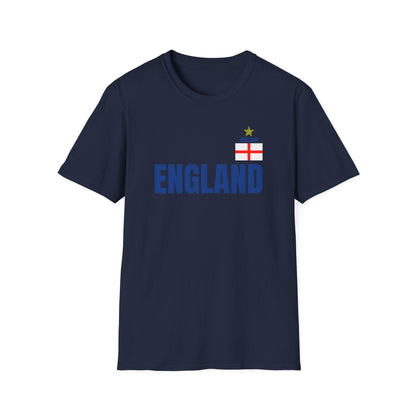 England Football Shirt Gift for Men Sports Wear Ladies England Top for Sports Day