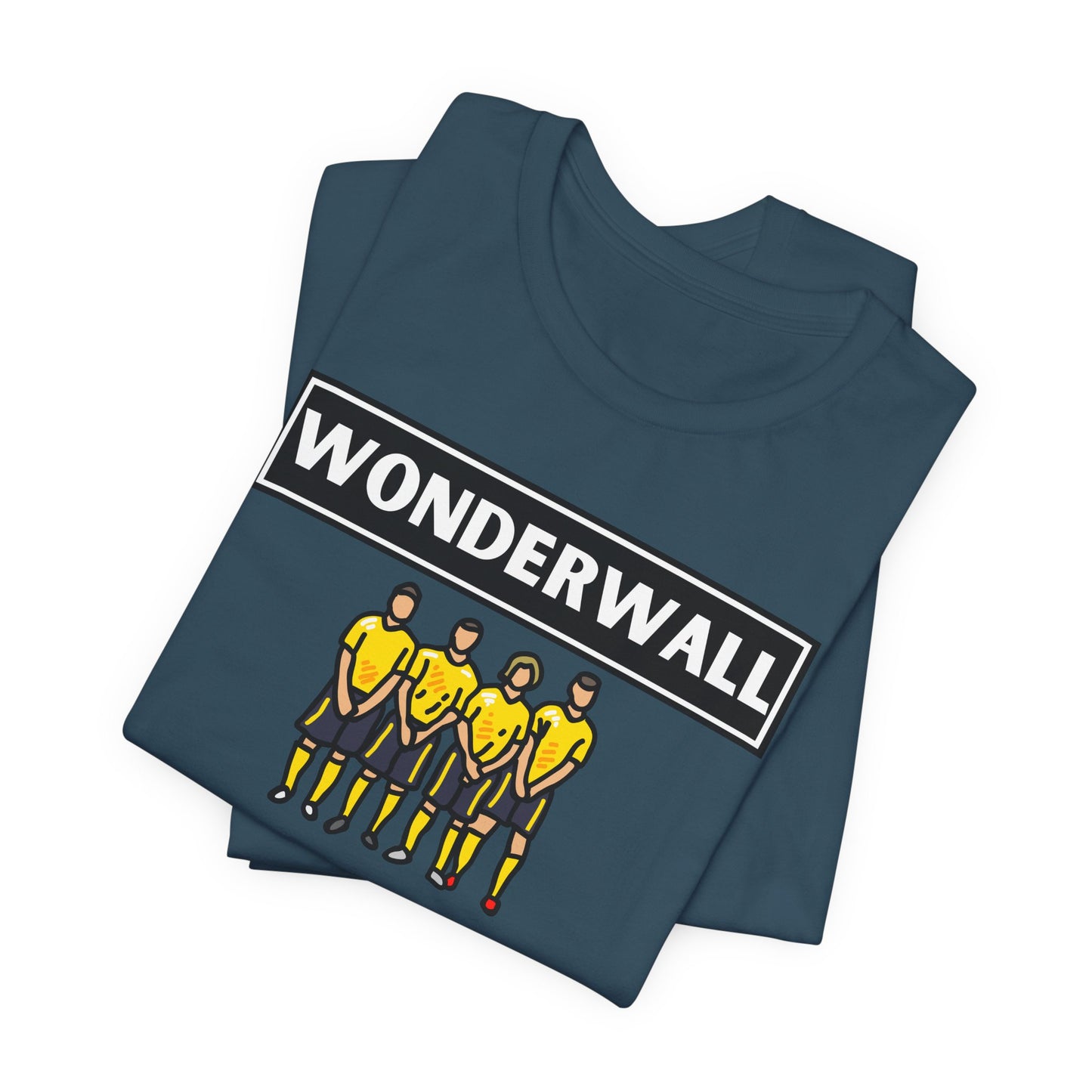 Oasis Wonder Wall Inspired Football T-Shirt