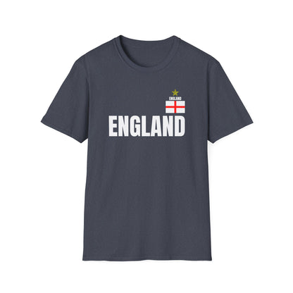 England Football Shirt Gift for Men Sports Wear Ladies England Top for Sports Day