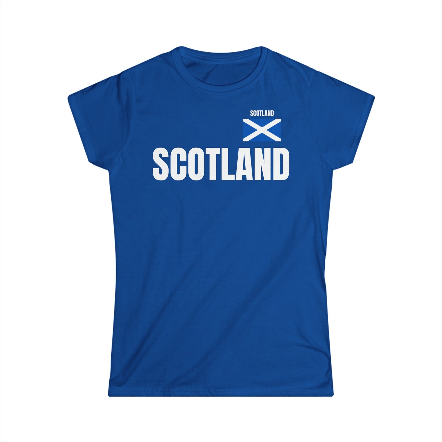 Scotland Soft style Women's Football Tee