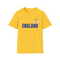 England Football Shirt Gift for Men Sports Wear Ladies England Top for Sports Day