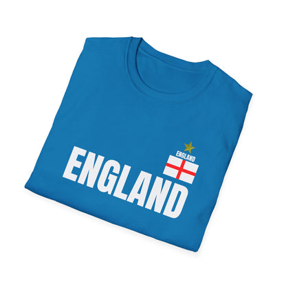 England Football Shirt Gift for Men Sports Wear Ladies England Top for Sports Day