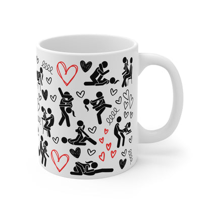 Funny Mug - My Favourite Thing to Do Is You - Sexy Couples Gift, Naughty Coffee Cup, Romantic Anniversary, Adult Humour Gift