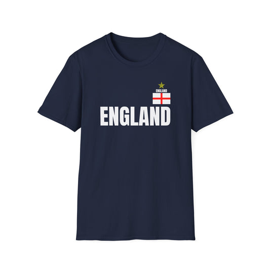 England Football Shirt Gift for Men Sports Wear Ladies England Top for Sports Day