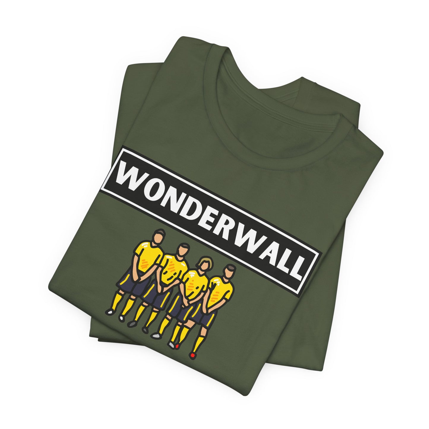 Oasis Wonder Wall Inspired Football T-Shirt