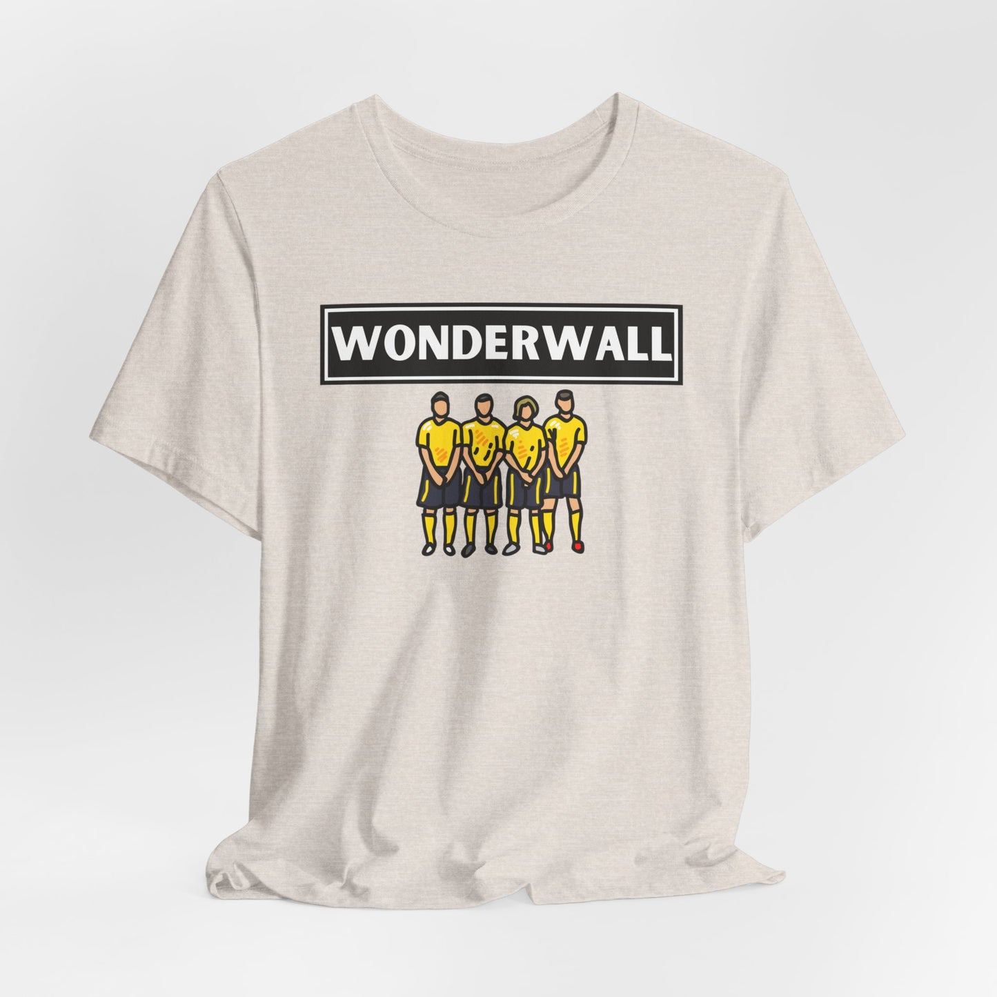 Oasis Wonder Wall Inspired Football T-Shirt