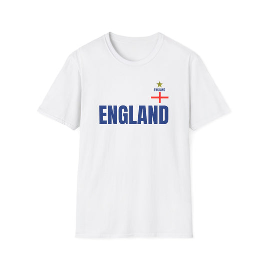 England Football Shirt Gift for Men Sports Wear Ladies England Top for Sports Day