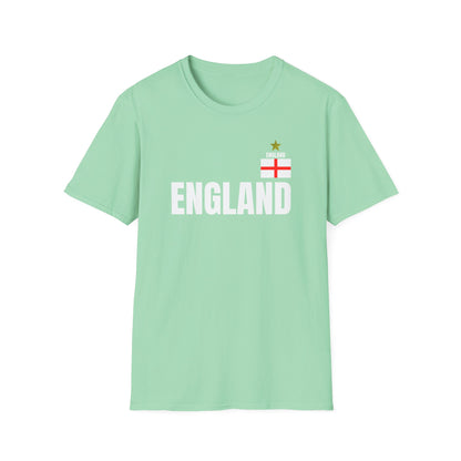 England Football Shirt Gift for Men Sports Wear Ladies England Top for Sports Day