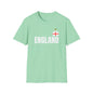 England Football Shirt Gift for Men Sports Wear Ladies England Top for Sports Day