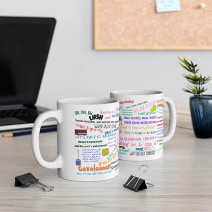 Gavin & Stacey Colourful Funny Quotes Mug
