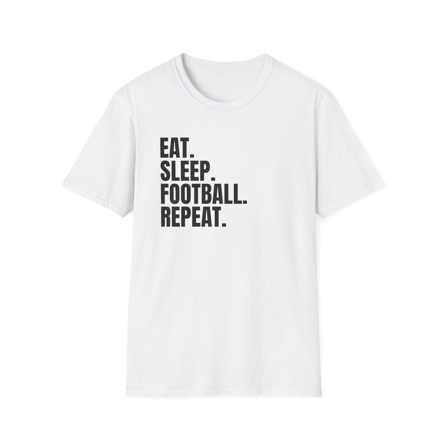 Football T-shirt Black T-shirt White T-shirt Gift for Football Fans Printed T-shirt
