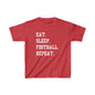Kids t-shirt Eat Sleep Football Repeat