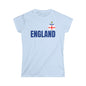 England Soft style Women's Football Top