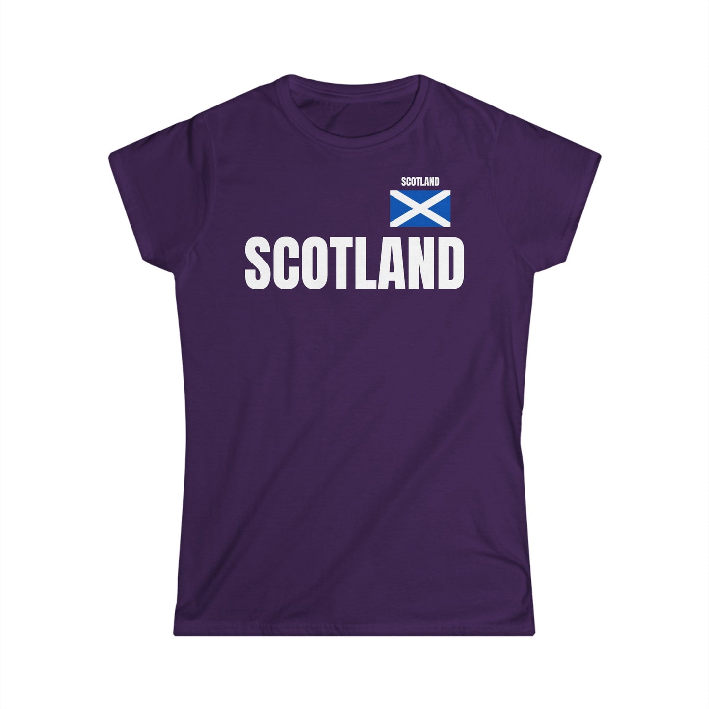 Scotland Soft style Women's Football Tee