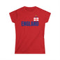 England Soft style Women's Football Top