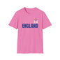 England Football Shirt Gift for Men Sports Wear Ladies England Top for Sports Day