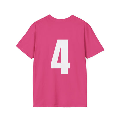 England - Number (4) Football T-Shirt