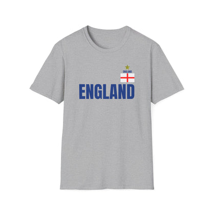 England Football Shirt Gift for Men Sports Wear Ladies England Top for Sports Day