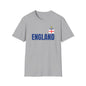 England Football Shirt Gift for Men Sports Wear Ladies England Top for Sports Day