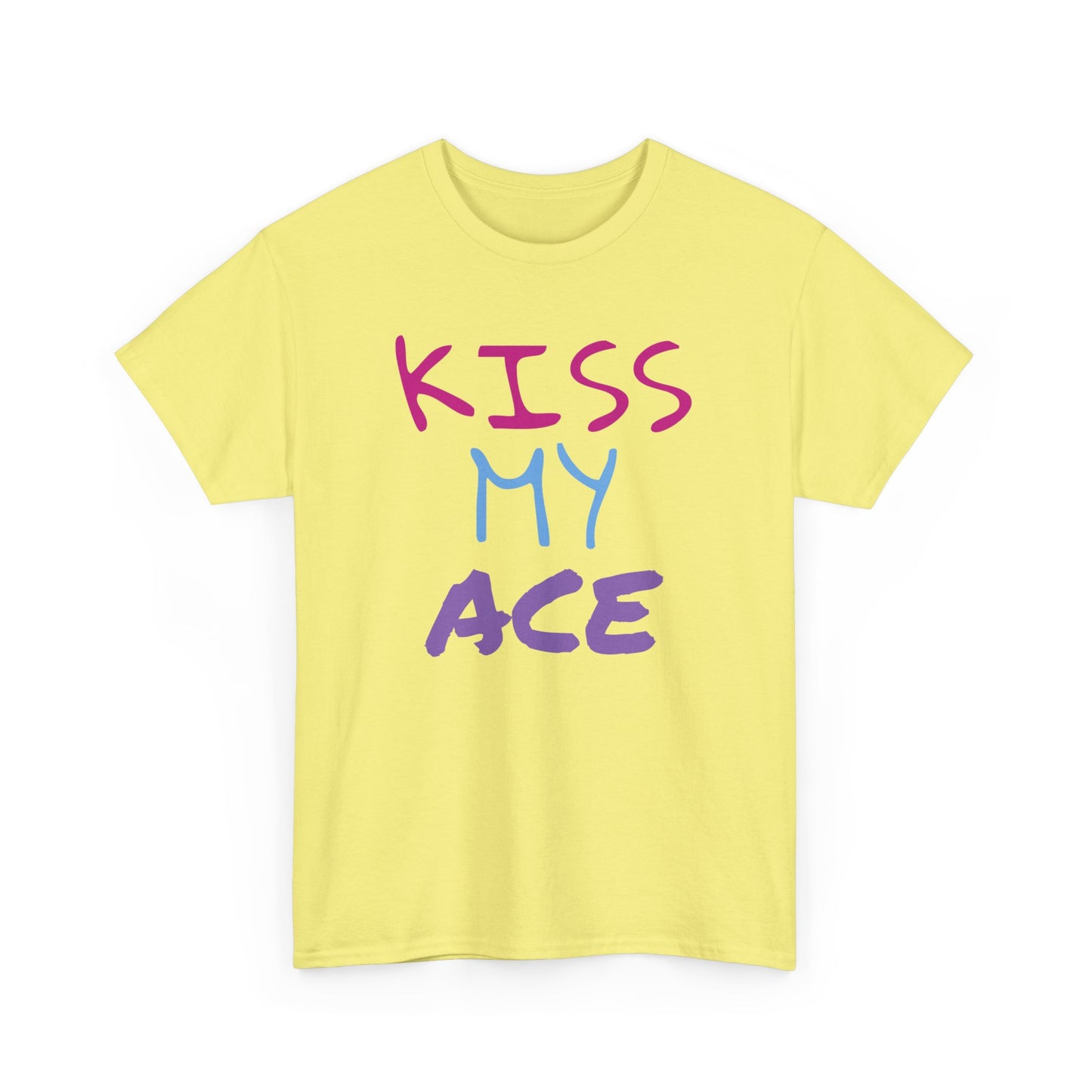 Kiss My Ace Printed tshirt