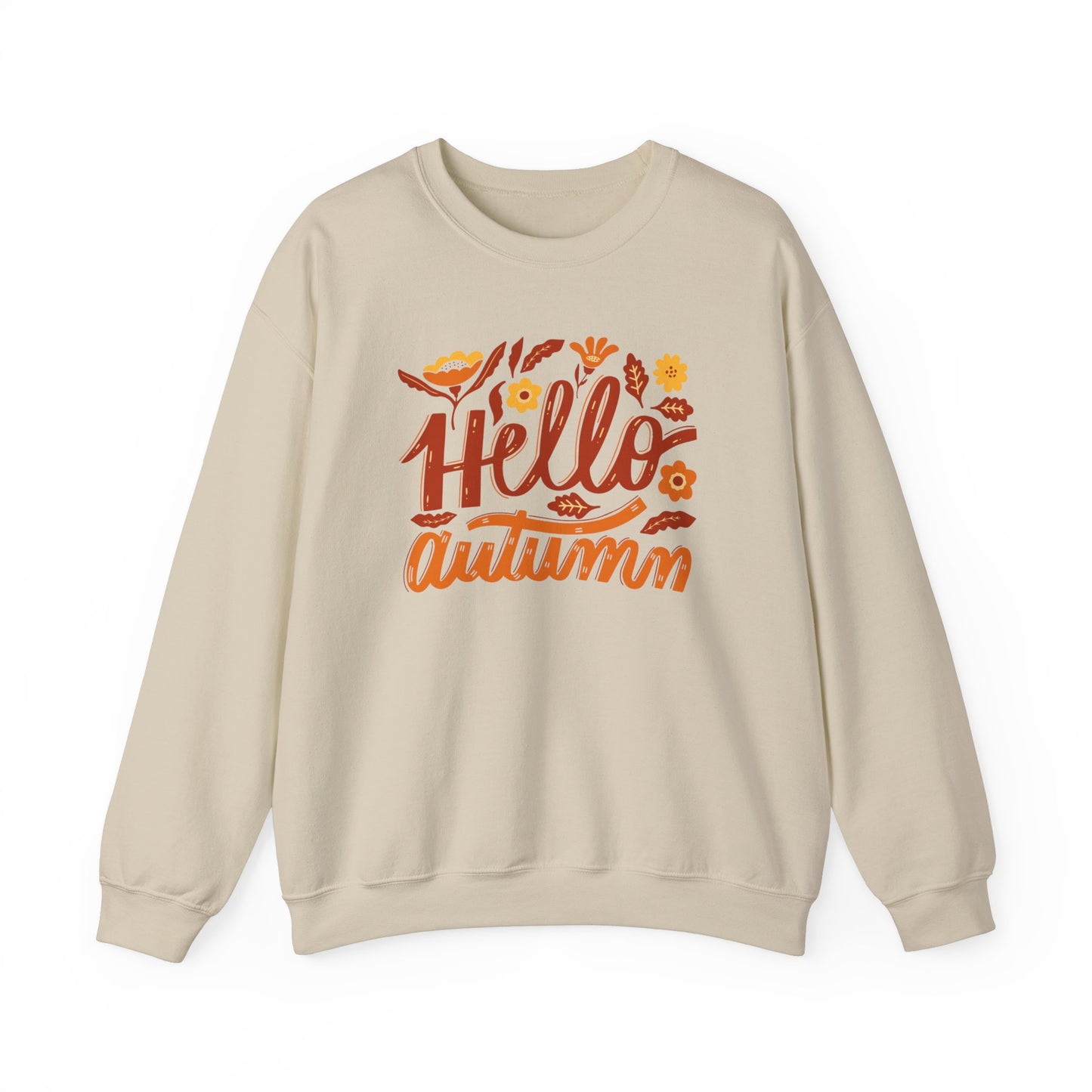 Ladies Graphic Crewneck Autumn Sweatshirt