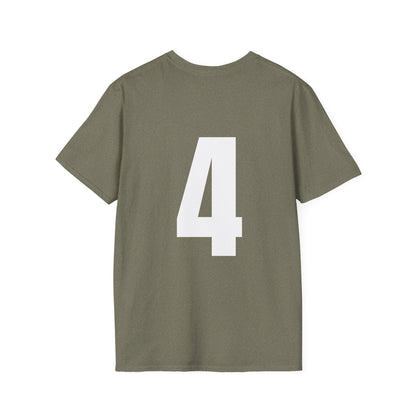 England - Number (4) Football T-Shirt