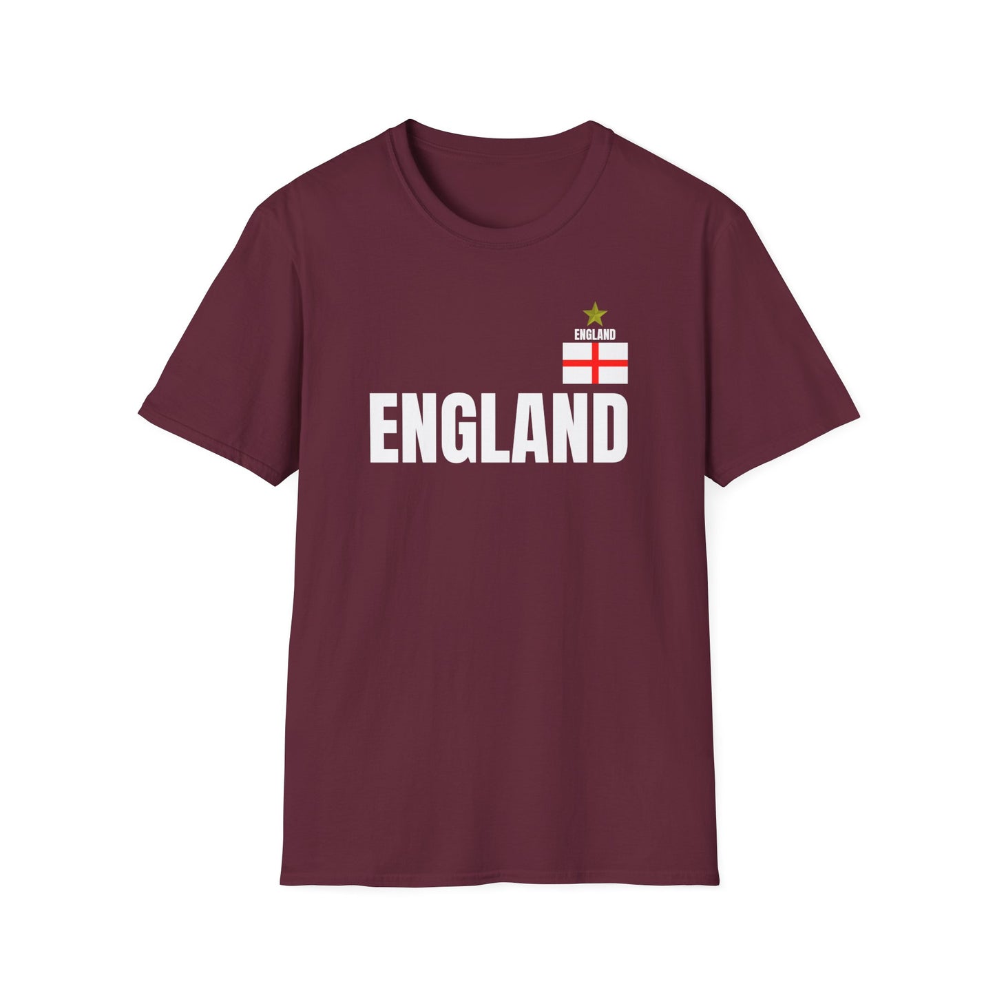 England Football Shirt Gift for Men Sports Wear Ladies England Top for Sports Day