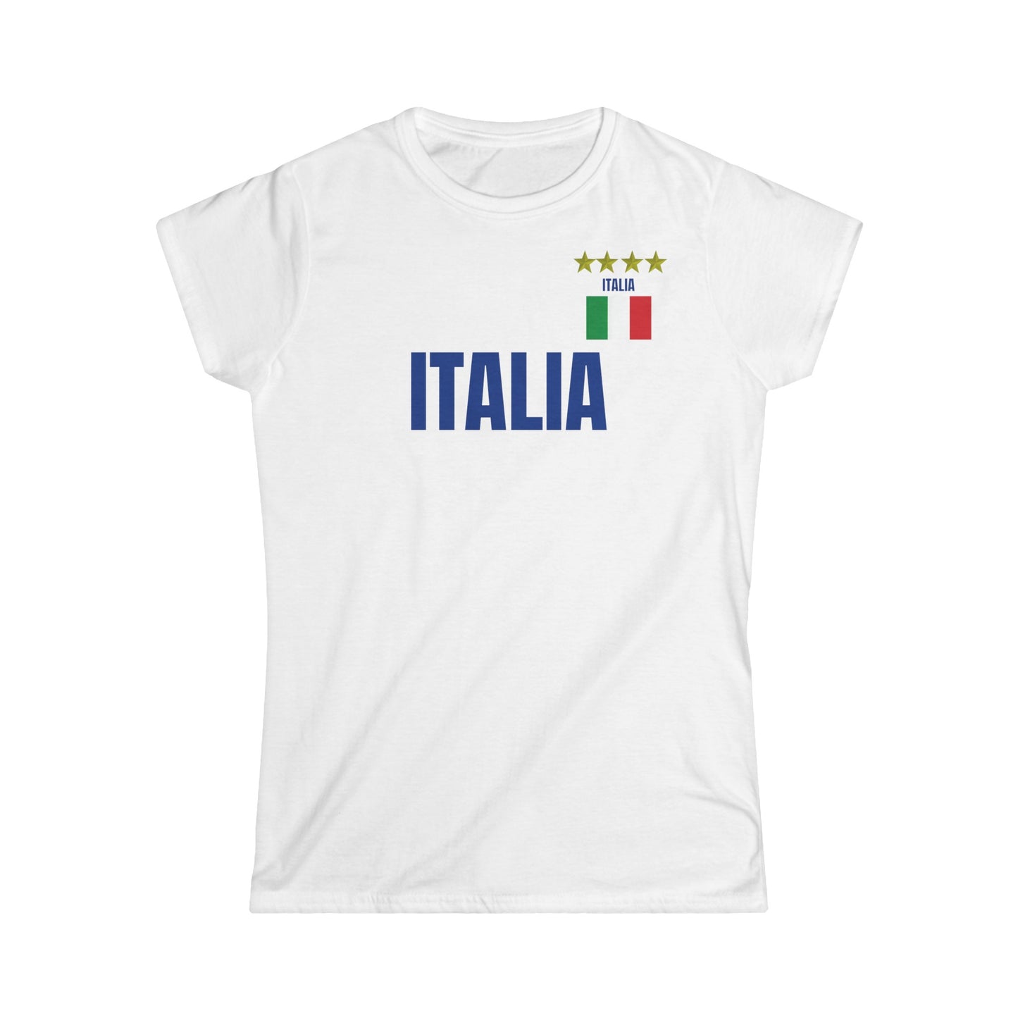 Italy Soft style Women's Football Tee