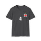 England - Number (4) Football T-Shirt