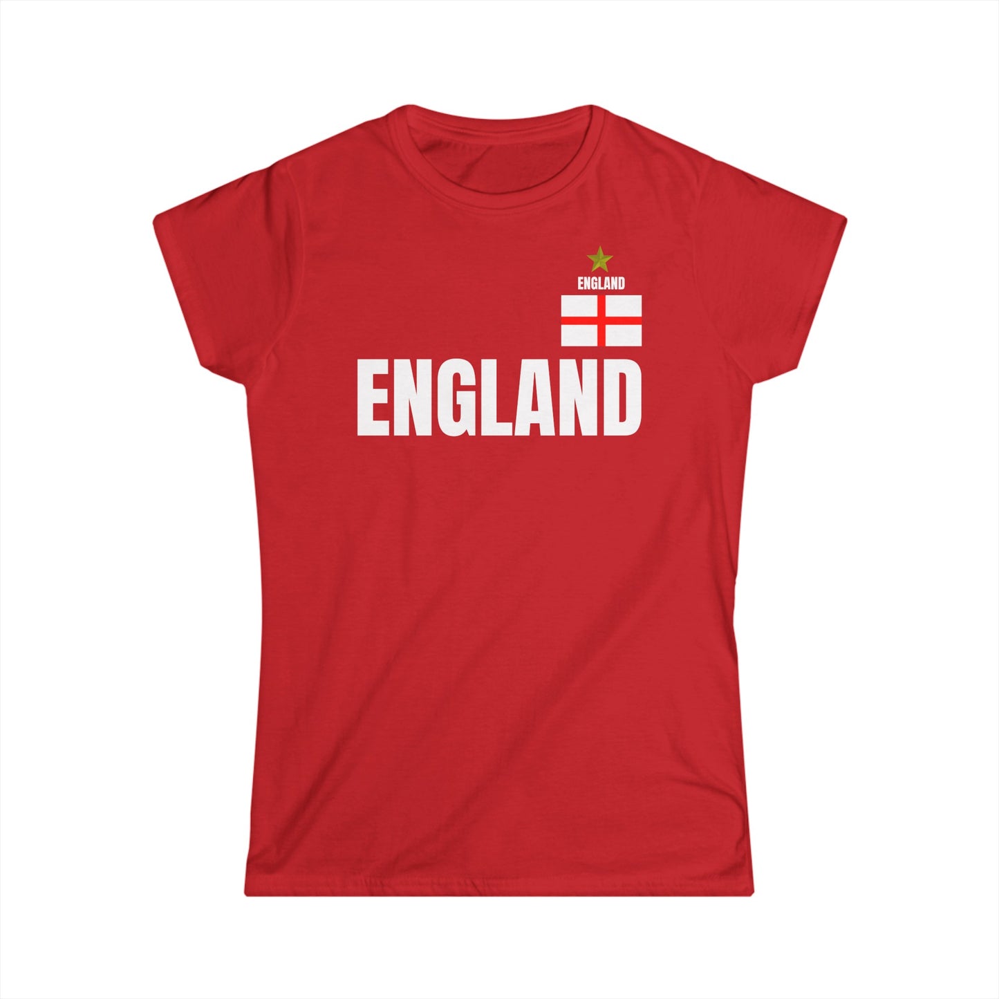 England Soft style Women's Football Top