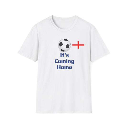 England It's Coming Home - Softstyle Football T-Shirt