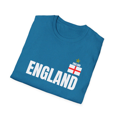 England Football Shirt Gift for Men Sports Wear Ladies England Top for Sports Day