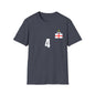 England - Number (4) Football T-Shirt
