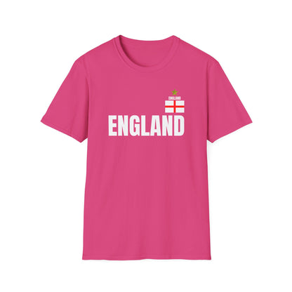 England Football Shirt Gift for Men Sports Wear Ladies England Top for Sports Day