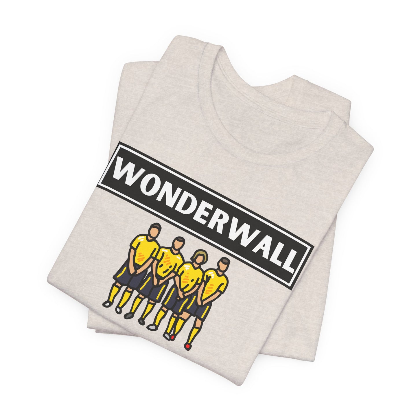 Oasis Wonder Wall Inspired Football T-Shirt