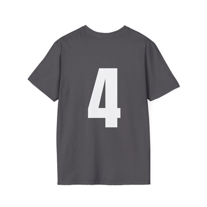England - Number (4) Football T-Shirt