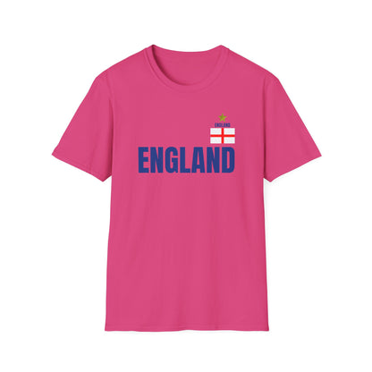 England Football Shirt Gift for Men Sports Wear Ladies England Top for Sports Day