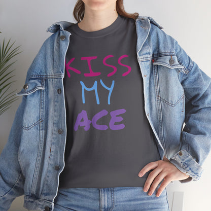 Kiss My Ace Printed tshirt