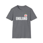 England Football Shirt Gift for Men Sports Wear Ladies England Top for Sports Day