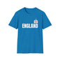 England Football Shirt Gift for Men Sports Wear Ladies England Top for Sports Day